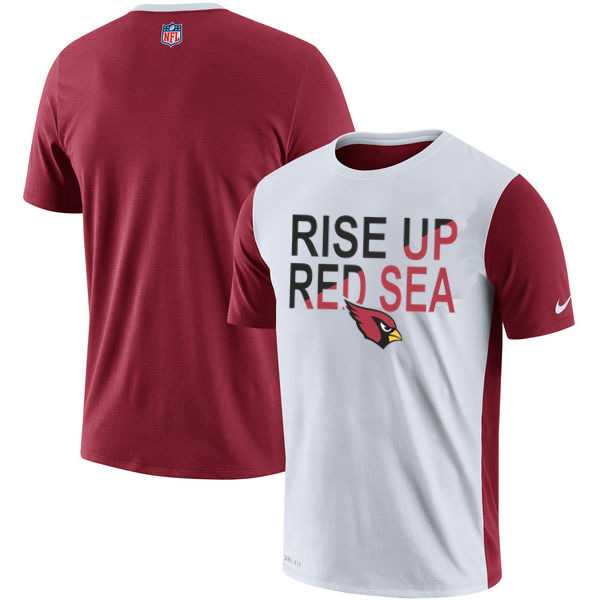 Arizona Cardinals Nike Performance T-Shirt White,We sell and wholesale Arizona Cardinals Nike Performance T-Shirt White on line form chian!